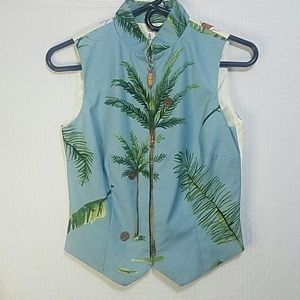 Womens Tapp New York Zipper Vest NWT size S